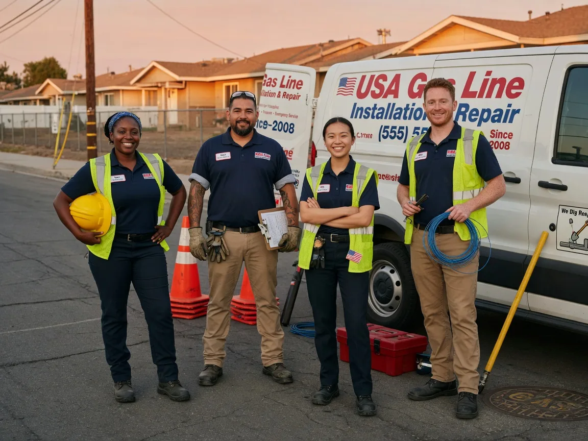 Gas Line Installation company in Milan, OH